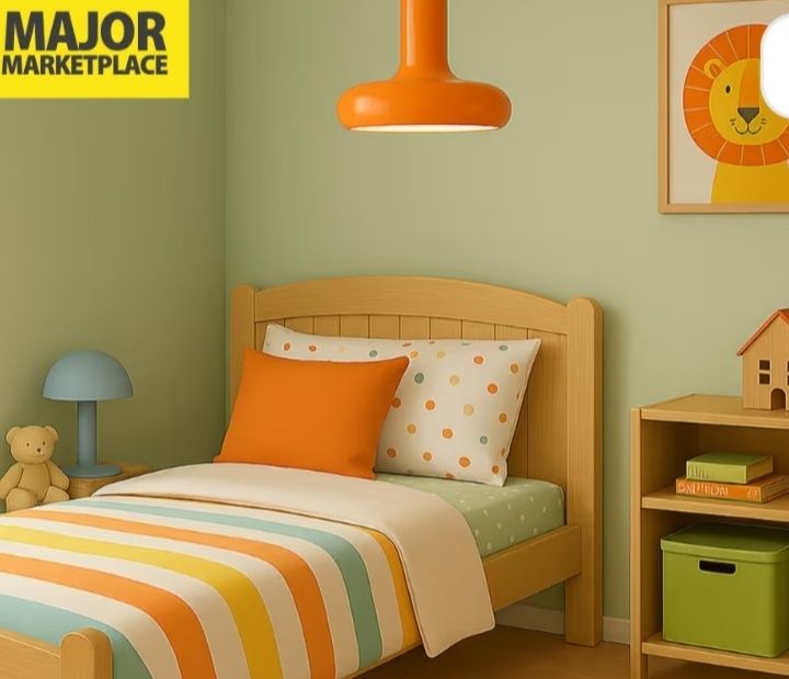 Nowoczesna kolorowa lampa wisząca NICRX E27 – Regulowany kabel, pomara