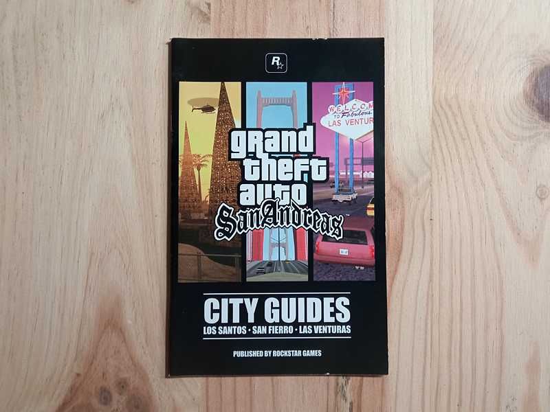 Caixa e Manuais Grand Theft Auto San Andreas - PC