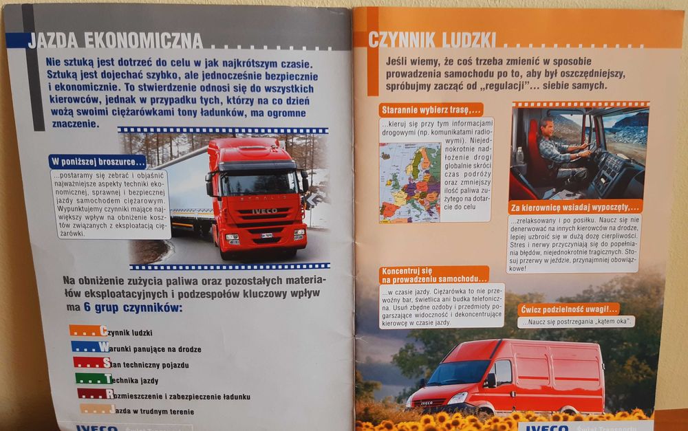 Iveco folder jazda ekonomiczna