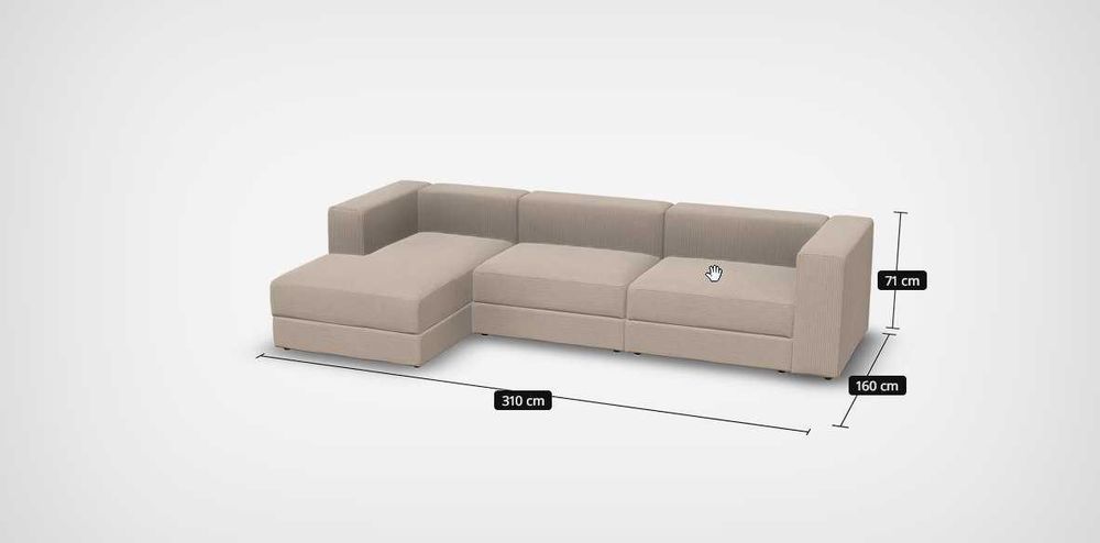 Sofá Ikea Jattebo