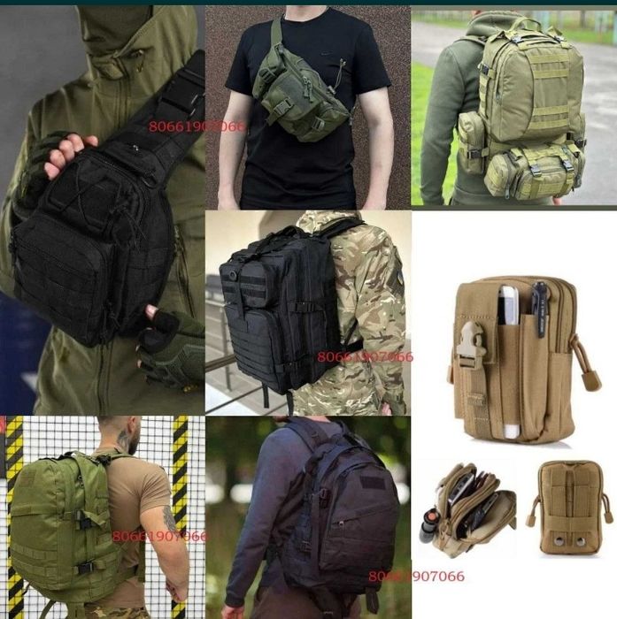 Тактичний військовий рюкзак тактический 70л баул наплічник хаки олива