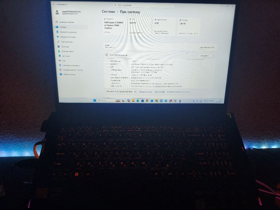 Продам ноутбук Ноутбук Acer Nitro V 15 AI ANV15-42-R2DH