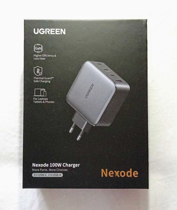 Ugreen GaN 100w Nexode CD226 Fast Charger Зарядное ноутбука смартфона