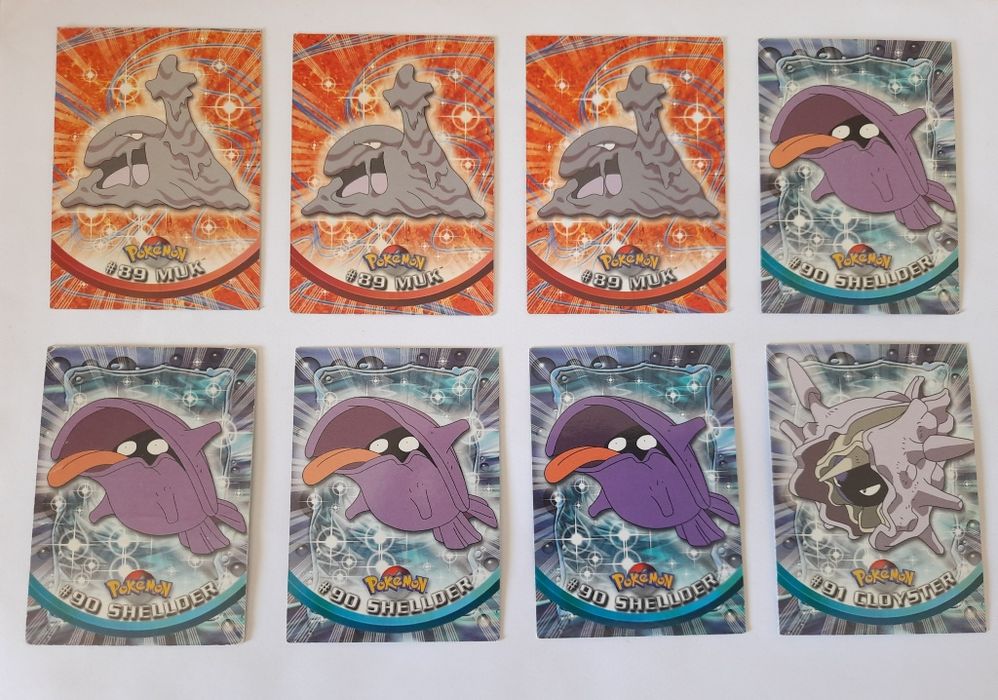 Cartas pokemon topps series 2 - anuncio 1/2 - venda à unid