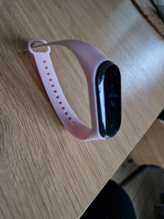 Zegarek opaska sportowa LED - beżowy