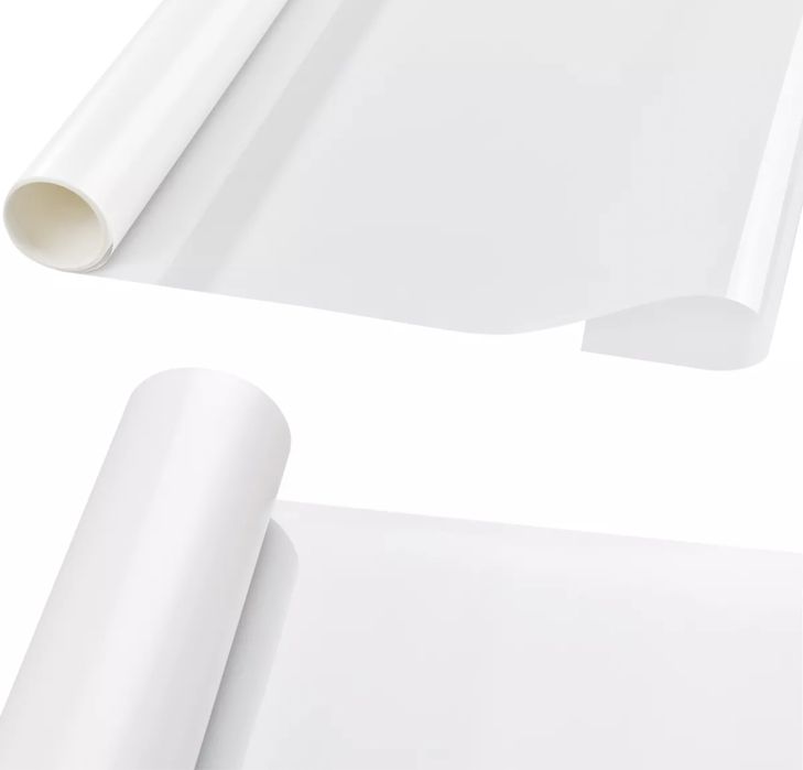 Pelicula aderente fosco branca 50cm