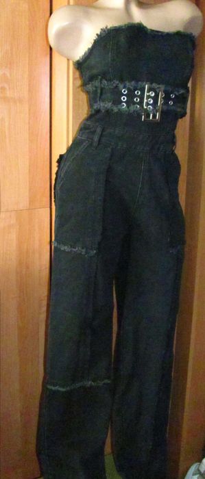 Комбинезон без бретелек,джинсовые,АллиЭкспресс,молодежные,аниме и тд