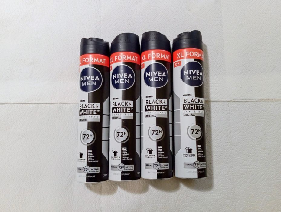 Nivea Men antyperspirant w sprayu dla mężczyzn 200 ml 4 szt.