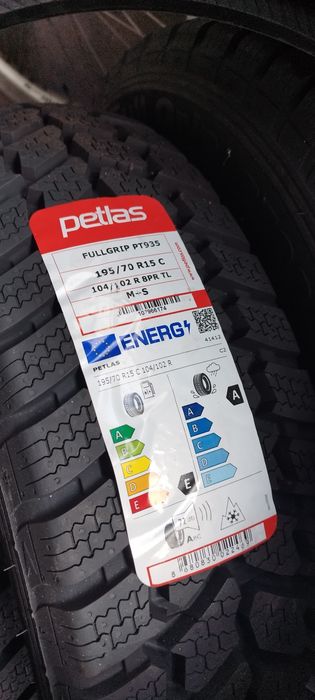 4x PETLAS FULLGRIP PT935 195/70R15C 104 R