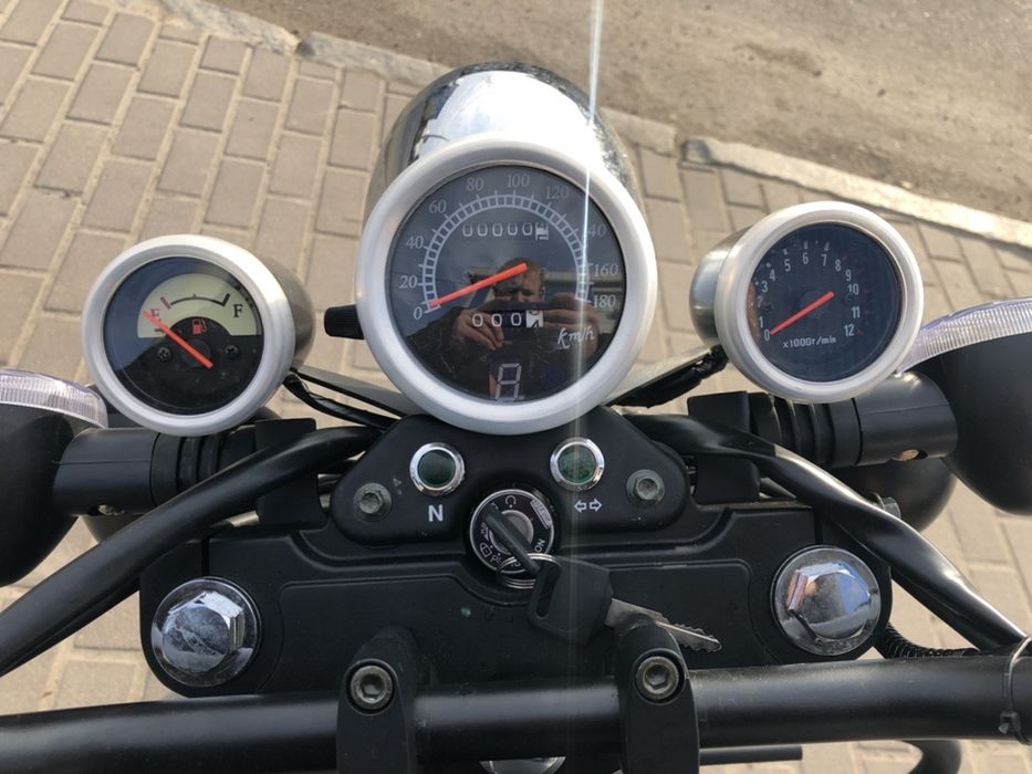 Мотоцикл KV Loncin 250 Renegade Black Matt Новий Гарантія Сервіс