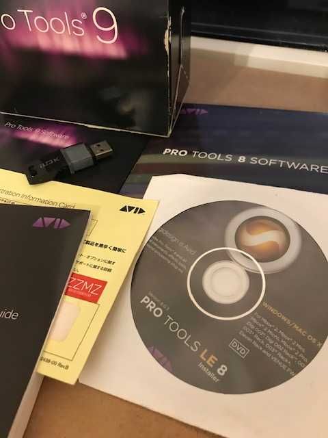 AVID ProTools 9 software plus audio loops