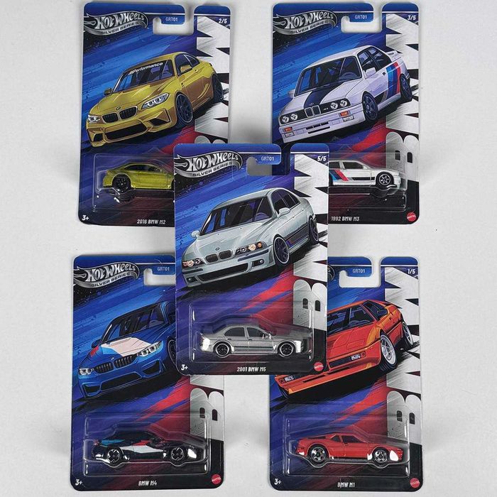 Тематична Машинка Hot Wheels 2001 BMW M5 Хот вілс БМВ М5 М4 М3 М2 М1