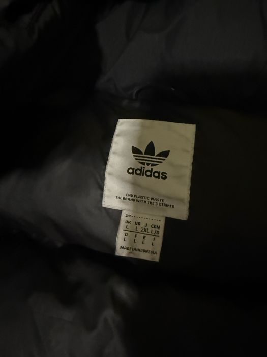 Пуховик чоловічий Adidas Down Regen Hooded Puffer Jacket Black Hl9181, Куртка,ветровка