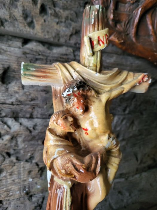 Święty Franciszek z Asyżu krzyż