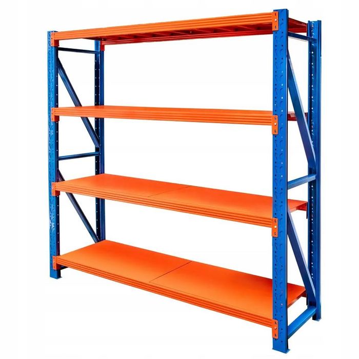 Regał Magazynowy 200x60x200 do Garażu Piwnicy 800kg+ SOLIDNY