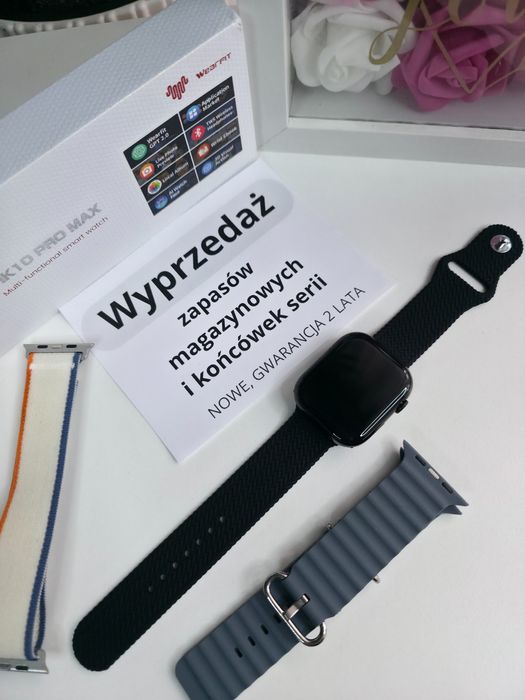 Smartwatch Pro Max Gen 5 – AMOLED 2,02”, rozmowy Bluetooth, nowy