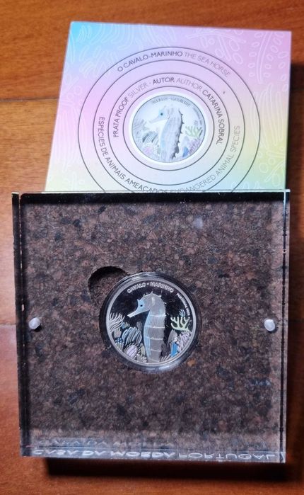 Moeda O Cavalo-Marinho (Prata Proof)