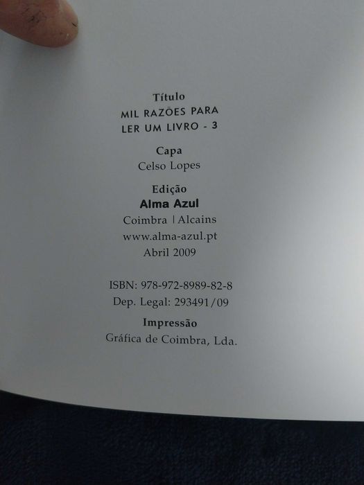 Livro – Mil Razões para ler um livro