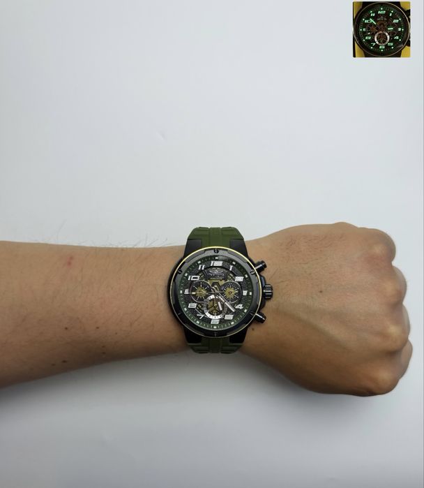 Invicta 50264, invicta s1 racing, чоловічий спортивний годинник, інвікта хронограф