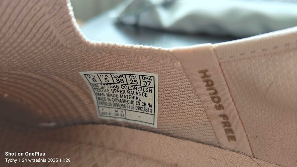 Buty damskie 
Sneakersy Hazel - Rosalind 177586 Różowe