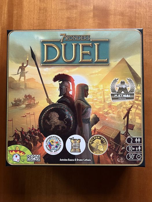 Jogo de Tabuleiro 7 Wonders - Duel