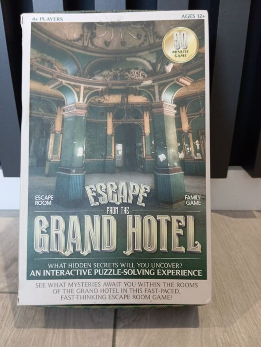 Gra "Escape from the grand hotel"