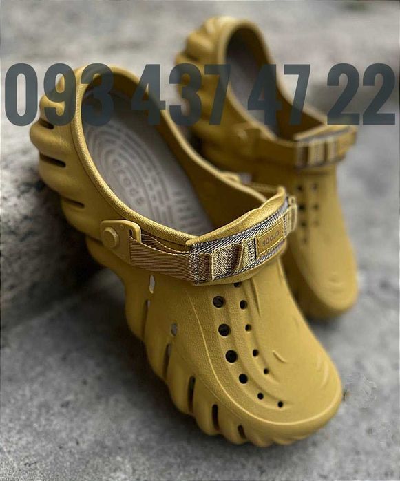 Новинка!Чоловічі Крокси Сабо  Crocs Echo Clog  Лідер Продажів Лідер