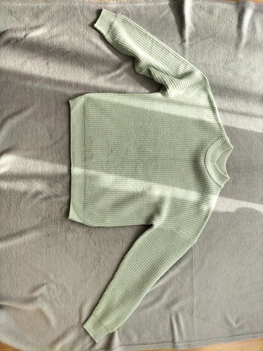 Sweter, sweterek, sweter damski, mięta, ubranie, golf, wełna, bawełna