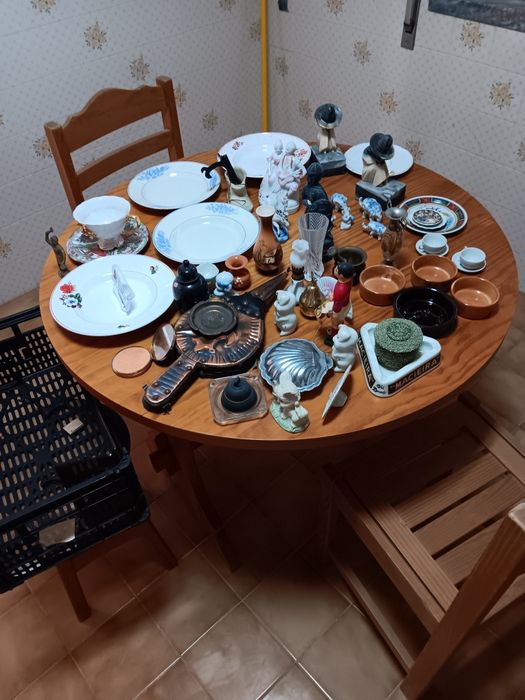 Pecas de decoração.