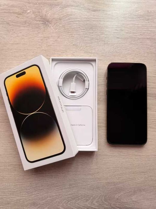 iPhone 14 pro Max 256GB Złoty Kolor W pełni sprawny oryginał zresetow
