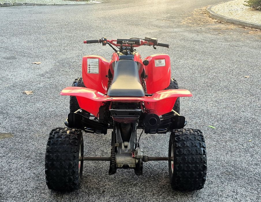 Honda trx 400 com marcha atras