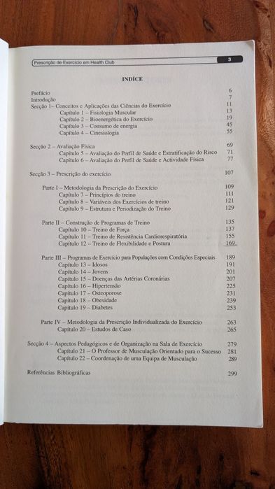 Livro Prescrição de exercício em Health Club Manz
