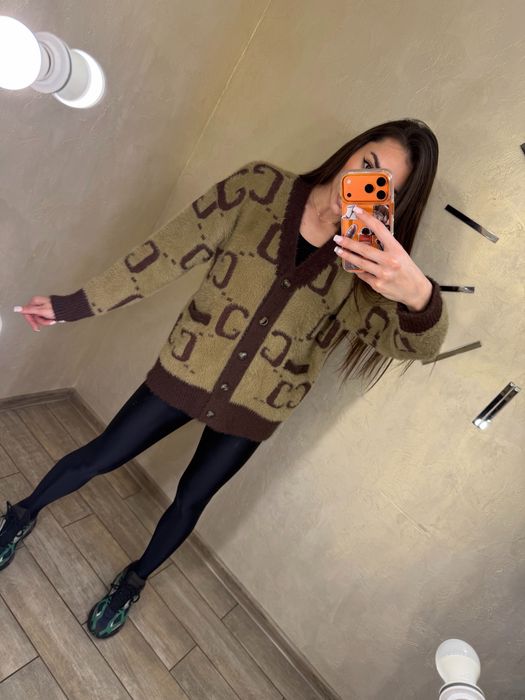 Кардиган gucci бренд карді