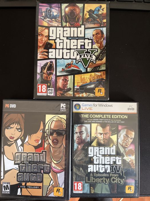 Grand Theft Auto - PC 3D Collection