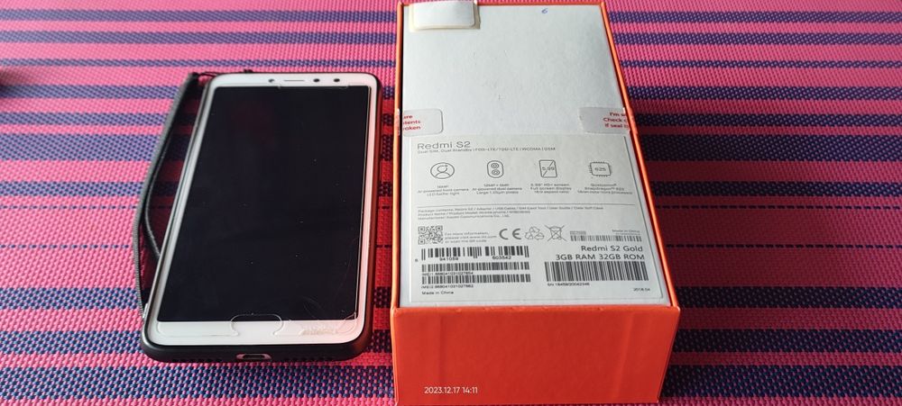 Tel.Xiaomi redmi S2  mało używany w stanie techn b. dobrym