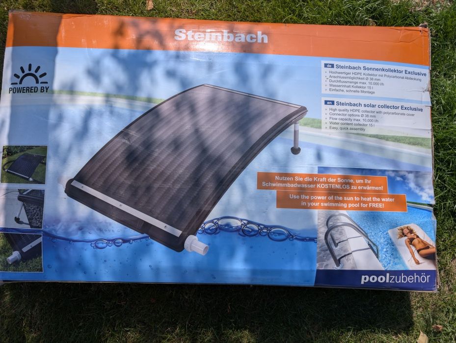 Panel solarny grzanie wody basenowej