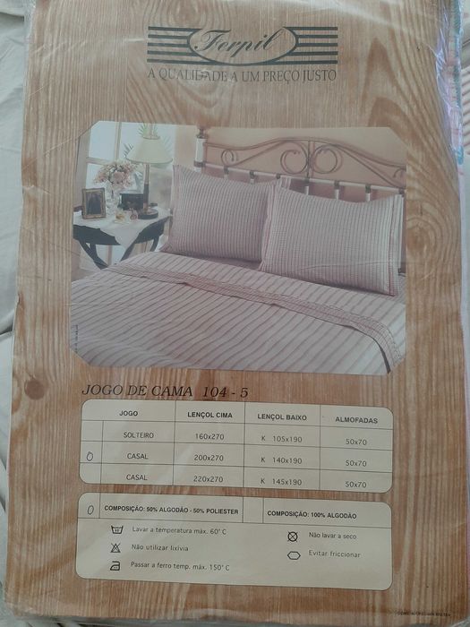 Lençóis Cama Casal Novos 200x270