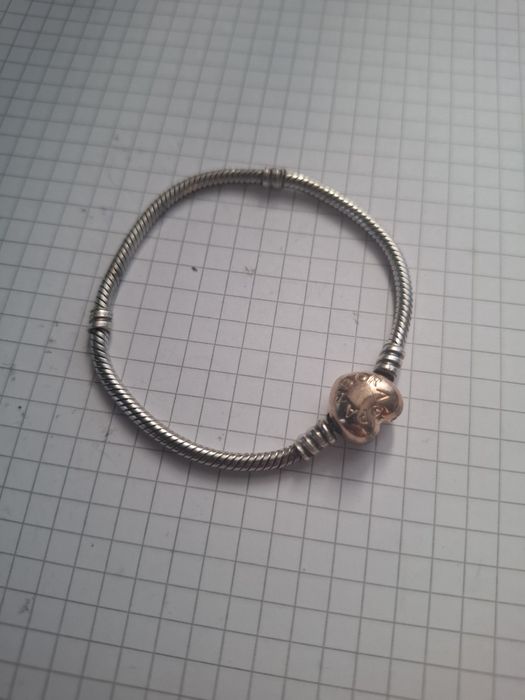 Bransoletka pandora serce 17cm