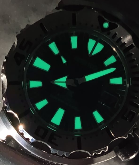 Seiko monster third generation green jade szsc005