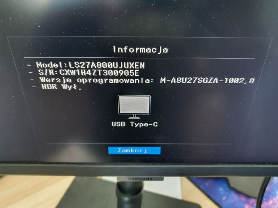 Monitor Samsung 27" Viewfinity S8