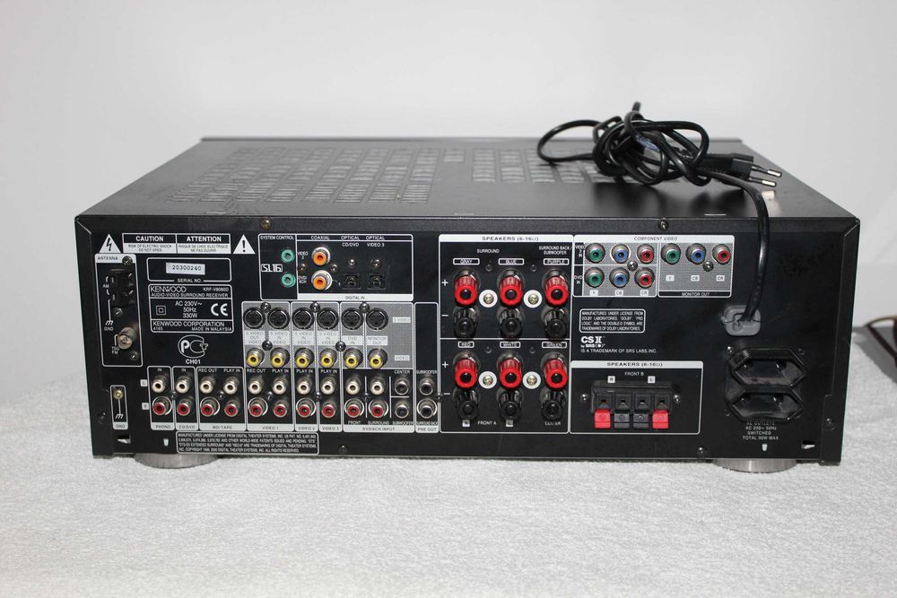 KENWOOD KRF-V8060D amplituner wzmacniacz kino domowe optyk Wysyłka