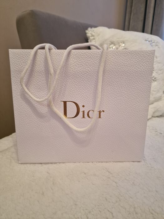 Duża papierowa torebka Dior Nowa oryginalna