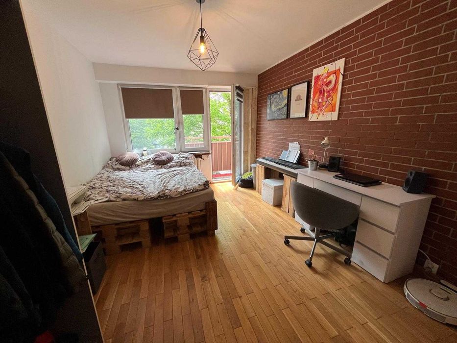 Mieszkanie dwupokojowe wynajem balkon, obok PSS Mieszka - Więcej