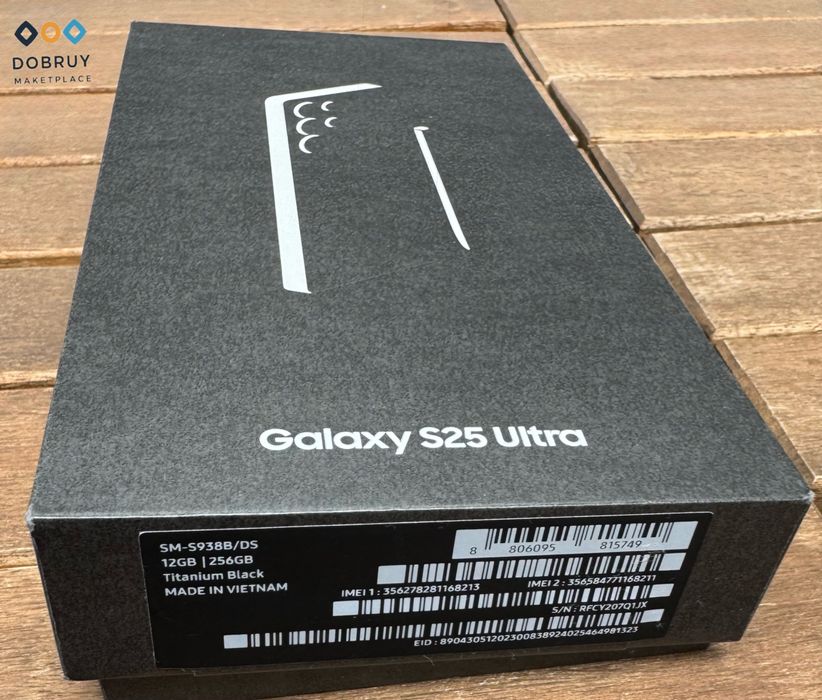 Samsung S25 Ultra 12/256GB | Новий | Titanium | Гарантія +
