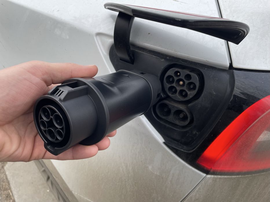 Перехідник Type1 на Type2 32A type 1 2 адаптер тип переходник