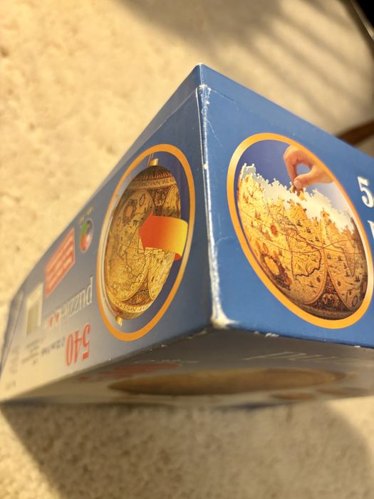 puzzle Globus puzzleball Kula ziemska Ravensburger l 3D Historyczna
