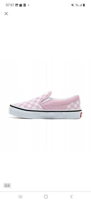 Trampki dla dziewczynki vans 30.5