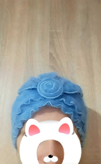 Зимние шапки нежные как пух. Новые. Шерсть 80%