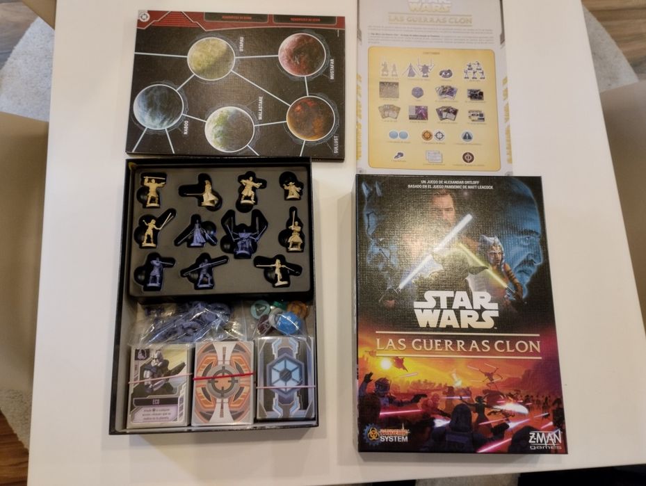 Jogo tabuleiro hoplomachus / star wars / unmatched / resistid