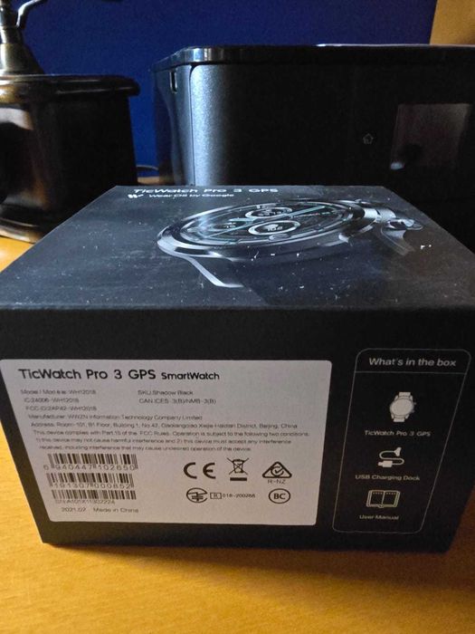 SmartWatch TicWatch Pro 3 GPS Wear OS